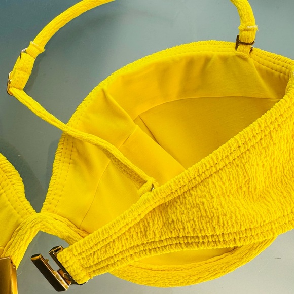 VIX brilliant yellow bikini top - Picture 5 of 6